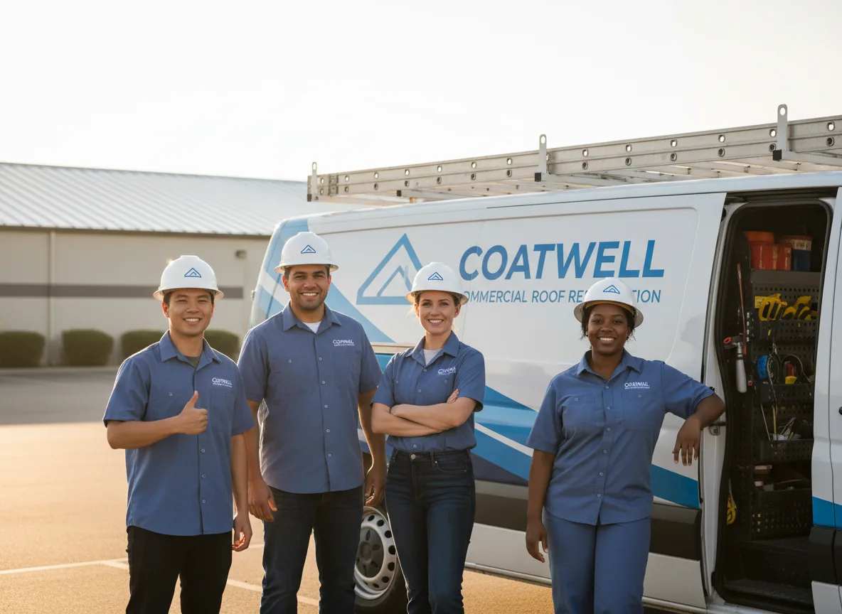 Commercial roof coating company in Lenzburg, IL